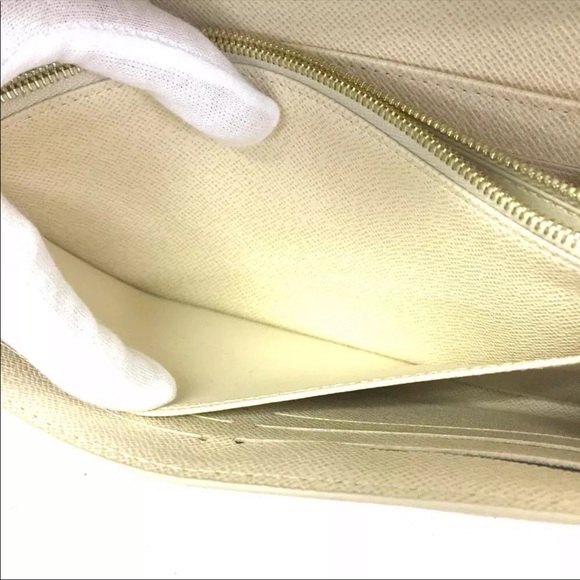 AUTHENTIC LOUIS VUITTON DAMIER AZURE SARAH WALLET - Picture 9 of 10